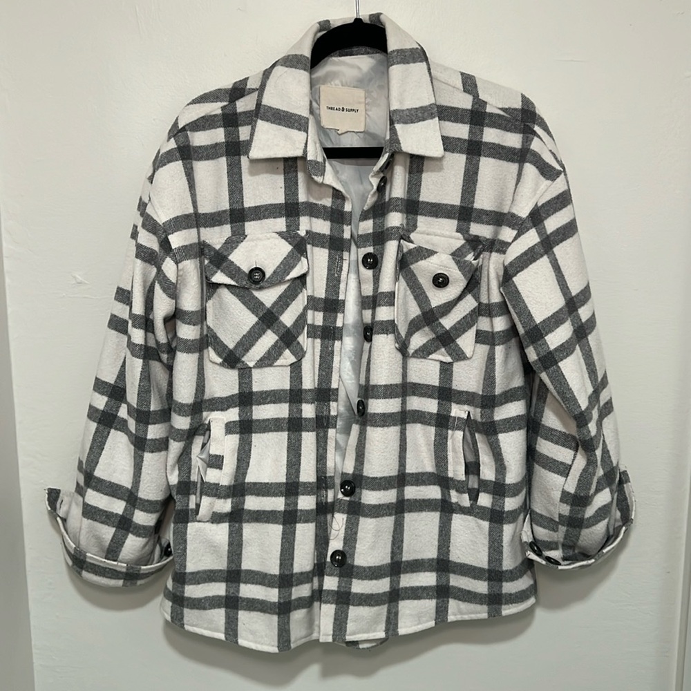 Flannel Oversized Shacket